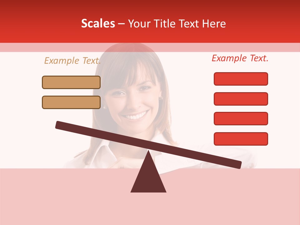 Businesspeople Copyspace Placard PowerPoint Template