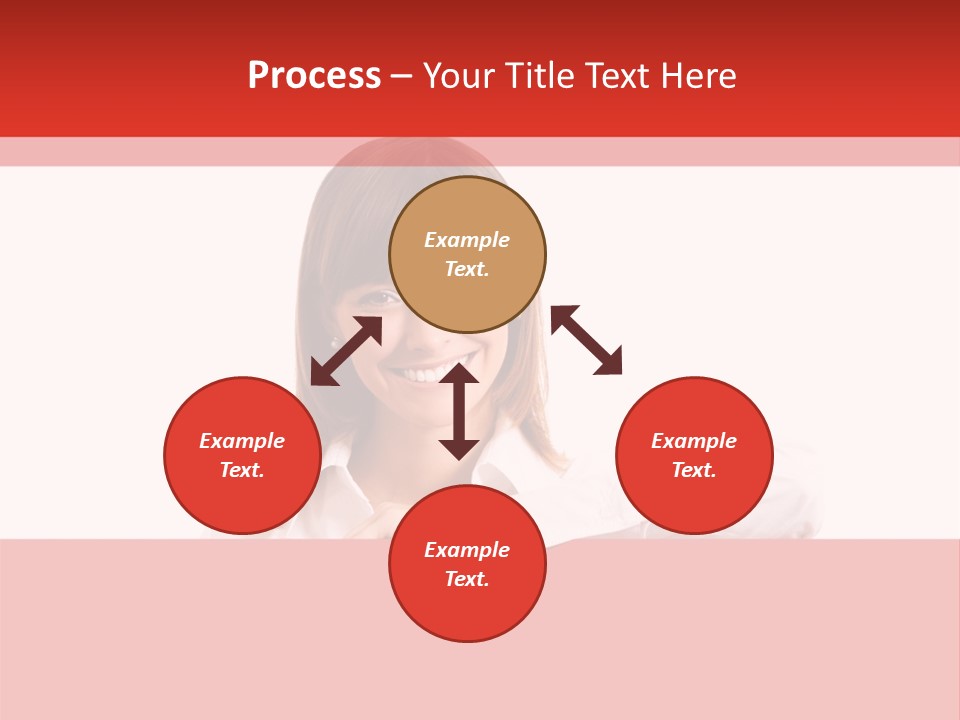 Businesspeople Copyspace Placard PowerPoint Template