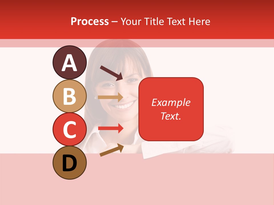 Businesspeople Copyspace Placard PowerPoint Template