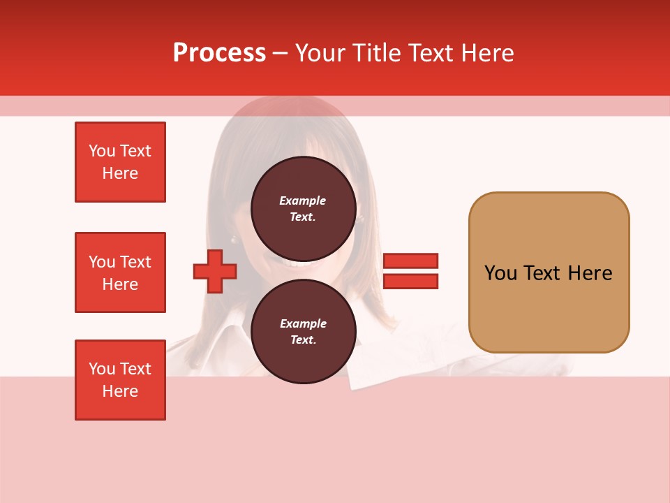 Businesspeople Copyspace Placard PowerPoint Template