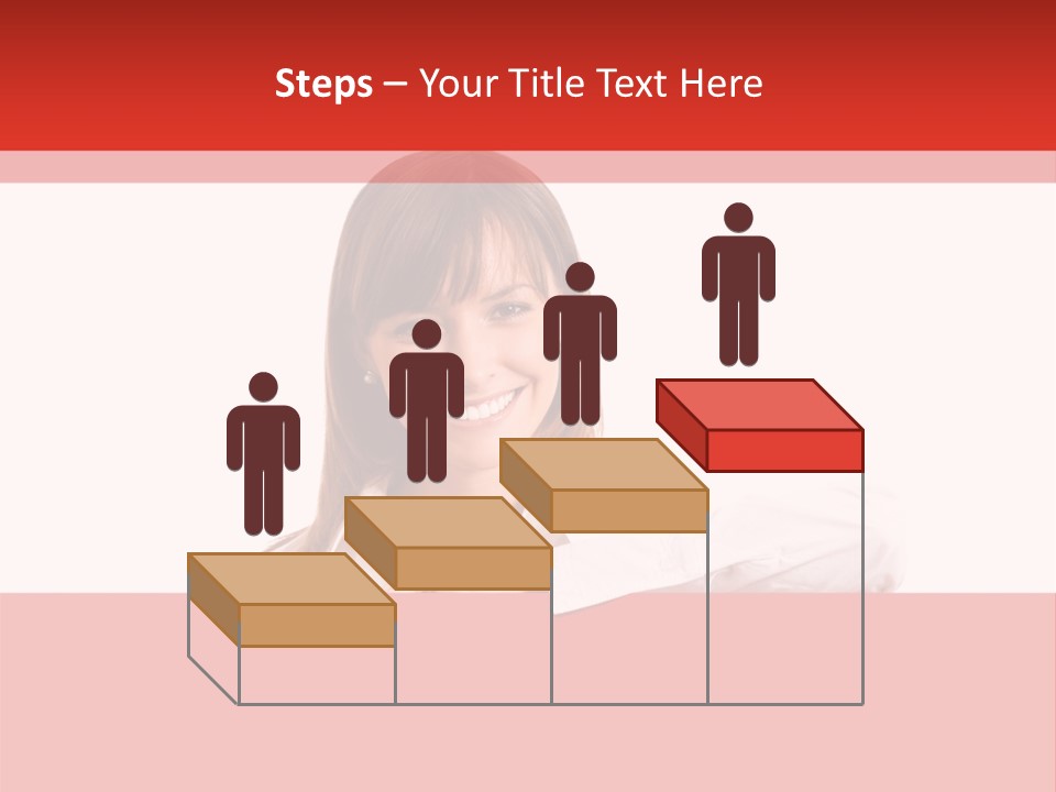 Businesspeople Copyspace Placard PowerPoint Template