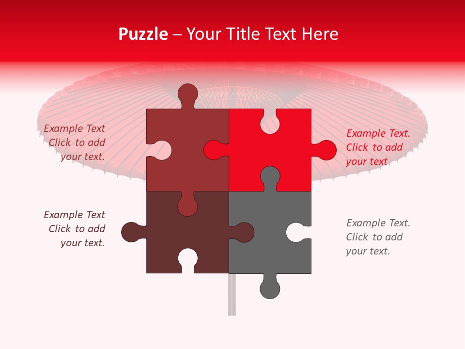 Paper Umbrella Waterproof PowerPoint Template