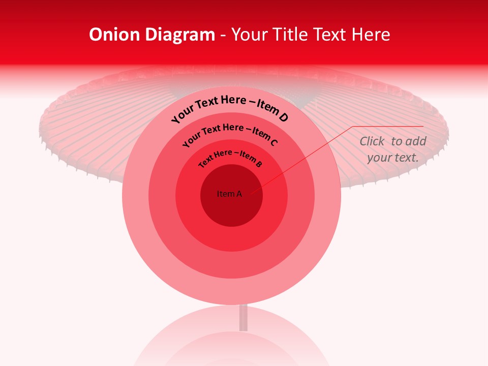 Paper Umbrella Waterproof PowerPoint Template
