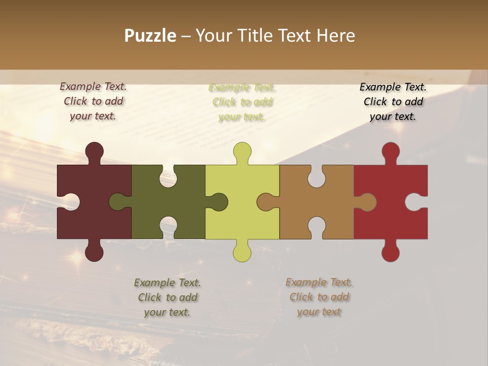 Magical Light Dream PowerPoint Template