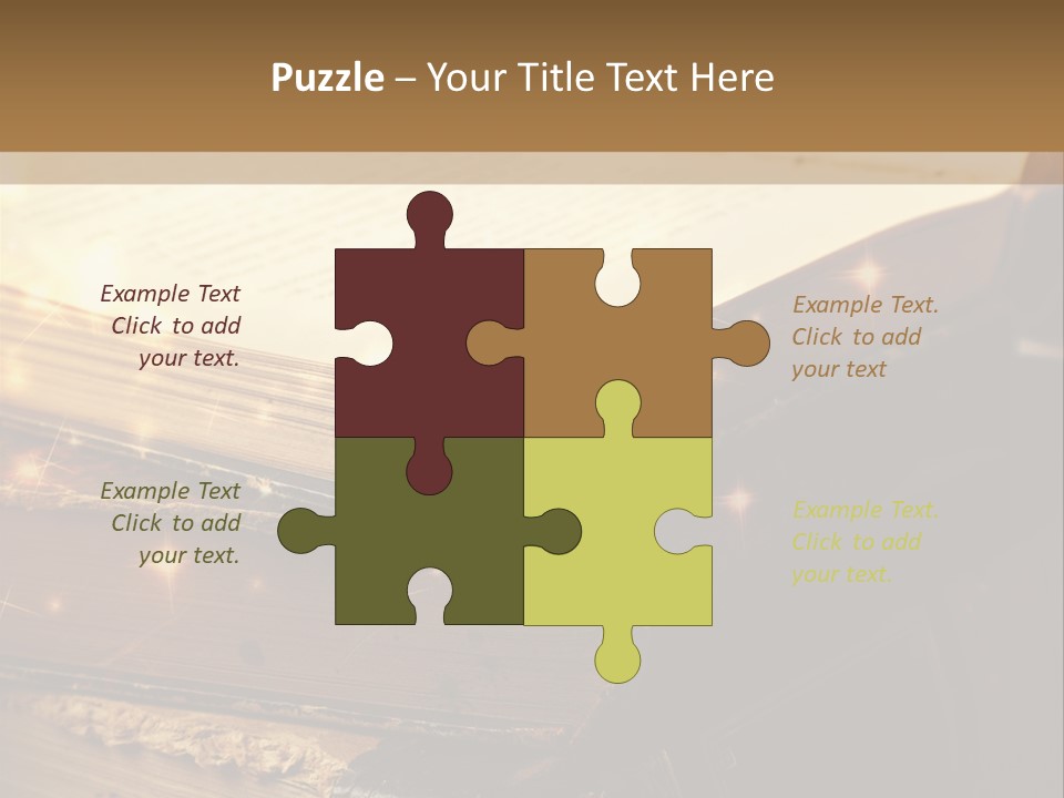 Magical Light Dream PowerPoint Template