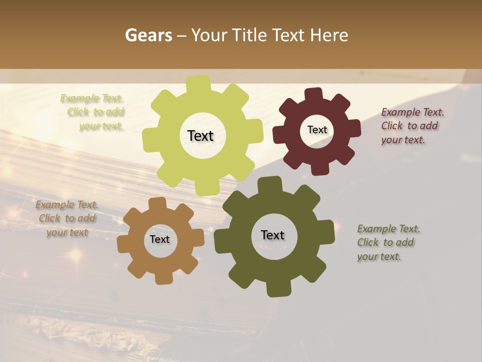 Magical Light Dream PowerPoint Template