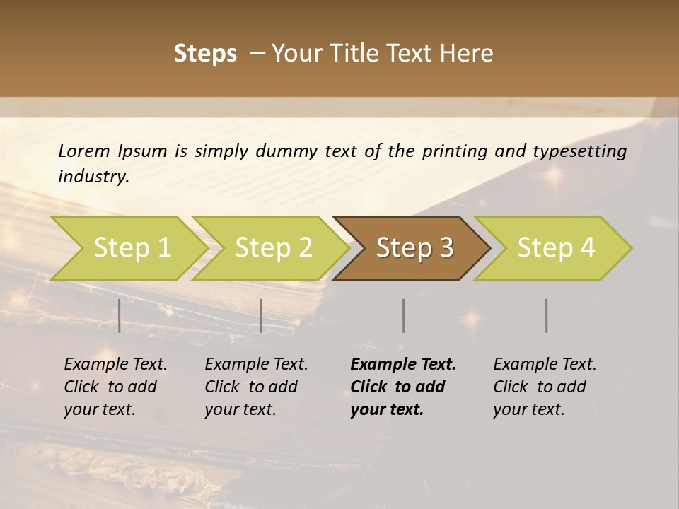 Magical Light Dream PowerPoint Template