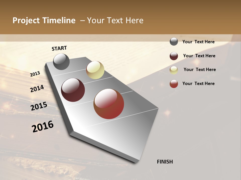 Magical Light Dream PowerPoint Template