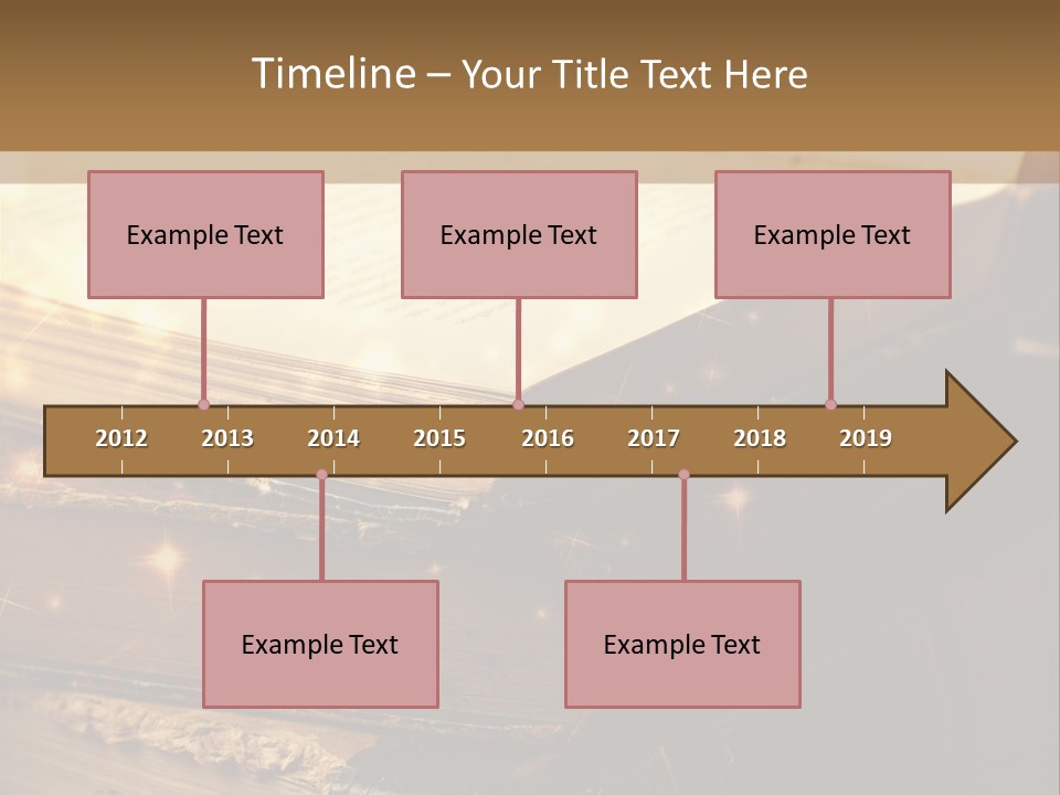 Magical Light Dream PowerPoint Template