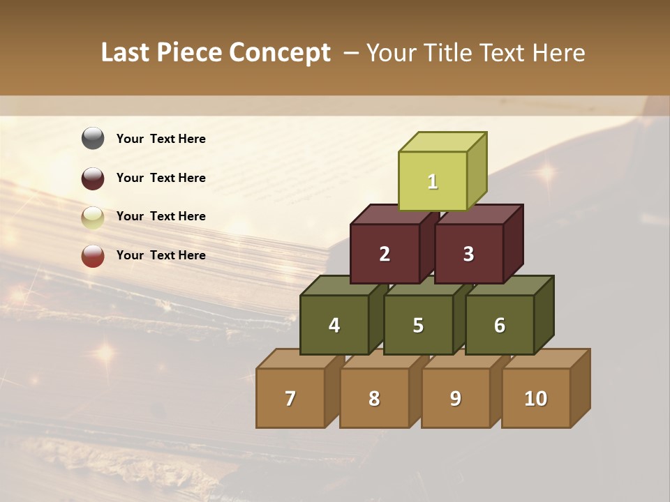 Magical Light Dream PowerPoint Template