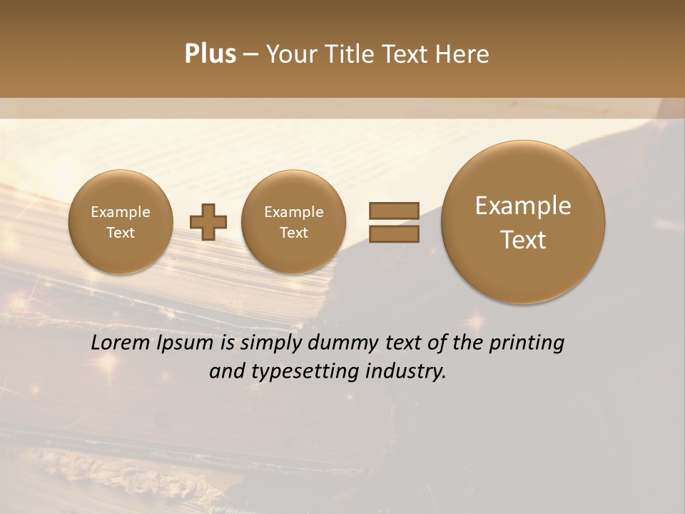 Magical Light Dream PowerPoint Template