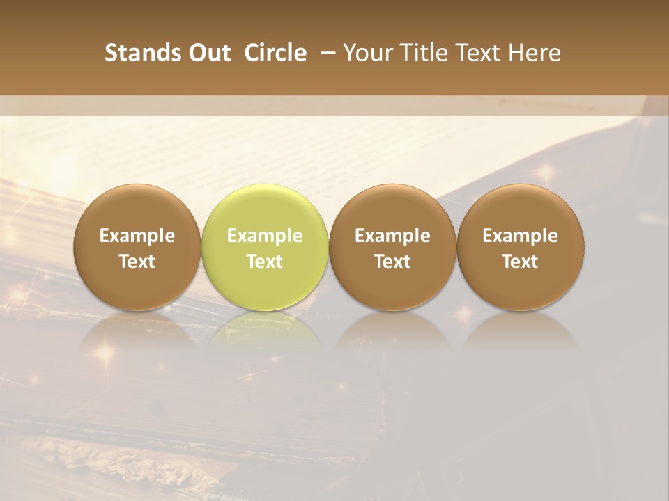 Magical Light Dream PowerPoint Template