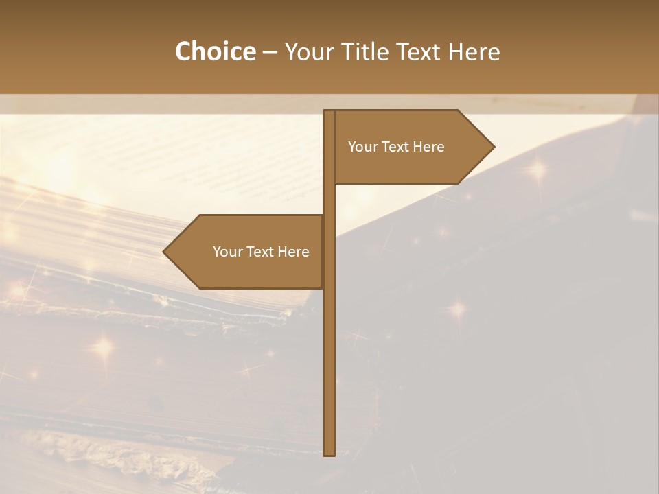 Magical Light Dream PowerPoint Template