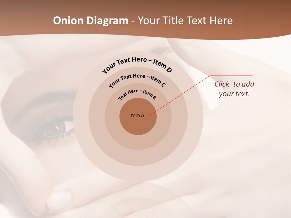 Health Girl Makeup PowerPoint Template