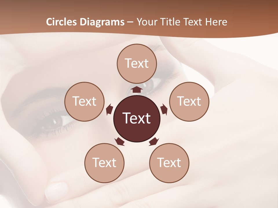 Health Girl Makeup PowerPoint Template