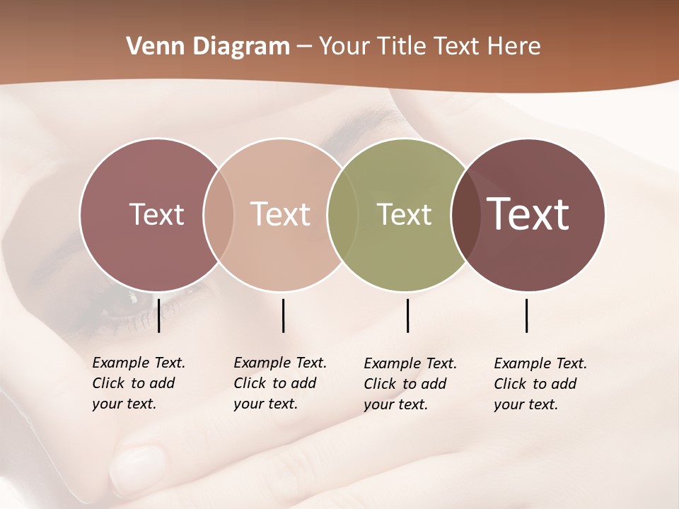 Health Girl Makeup PowerPoint Template