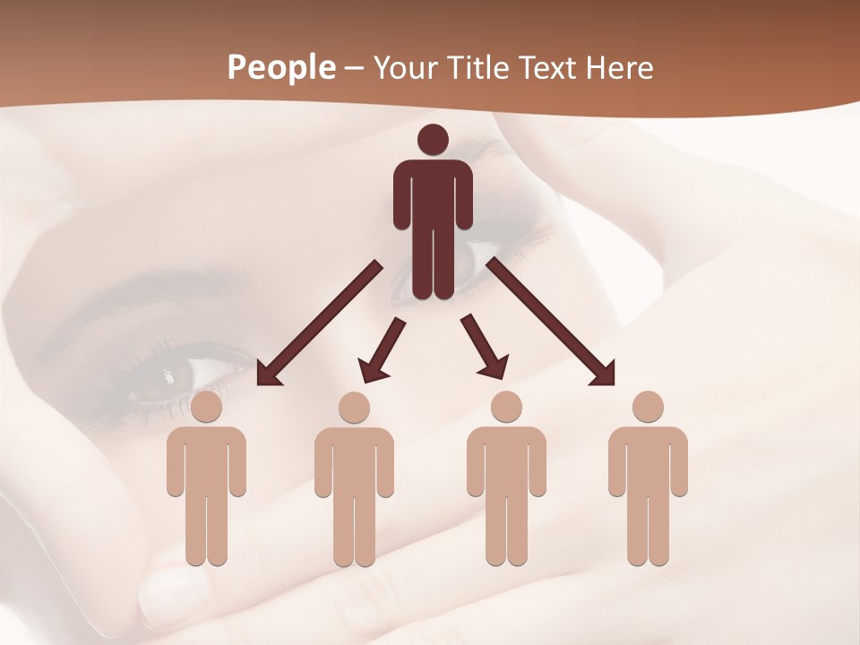 Health Girl Makeup PowerPoint Template