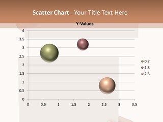 White Copy Space Showing PowerPoint Template