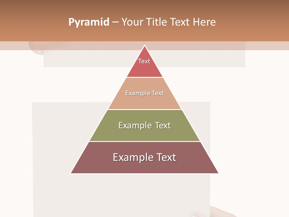 White Copy Space Showing PowerPoint Template