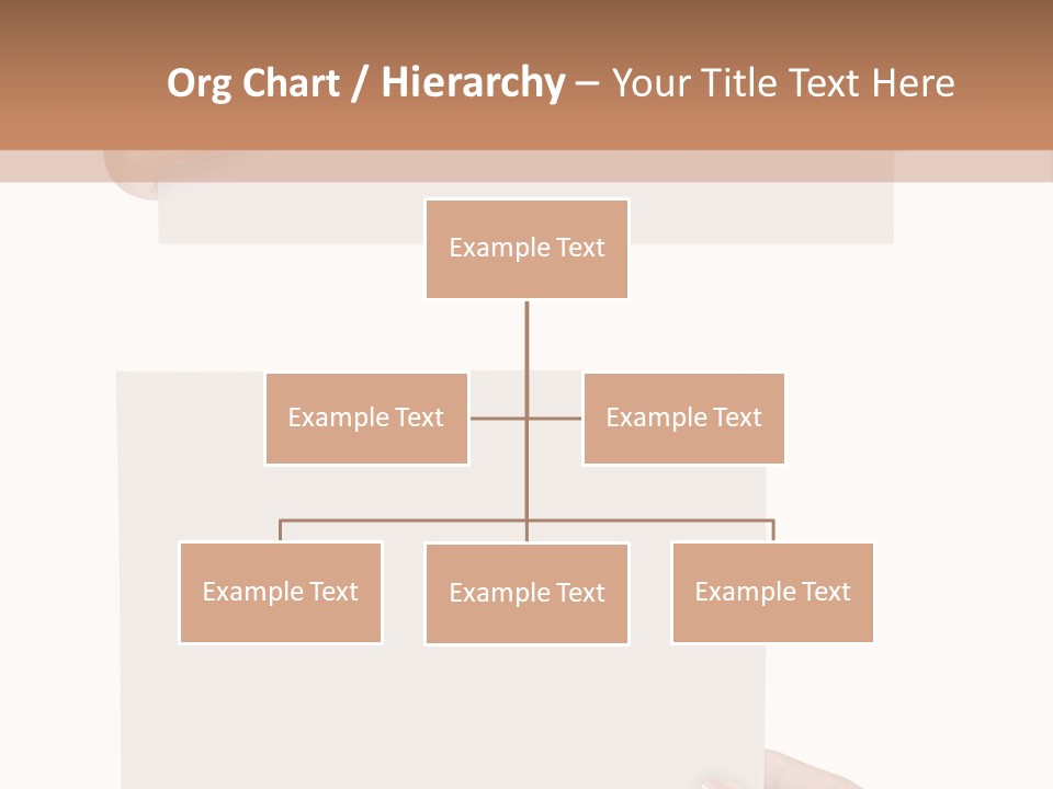 White Copy Space Showing PowerPoint Template