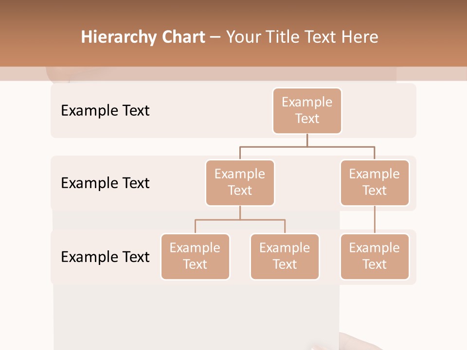 White Copy Space Showing PowerPoint Template