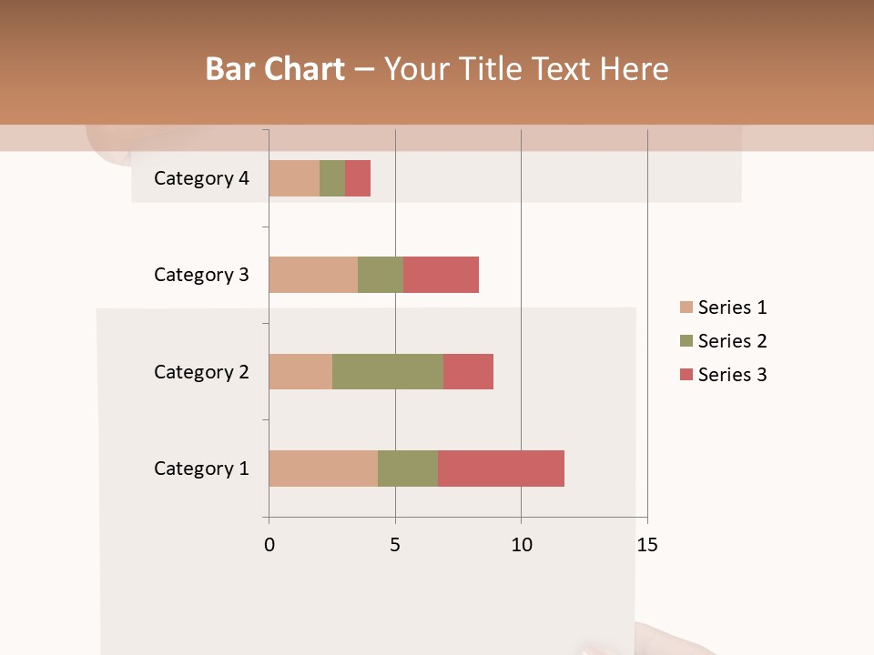 White Copy Space Showing PowerPoint Template