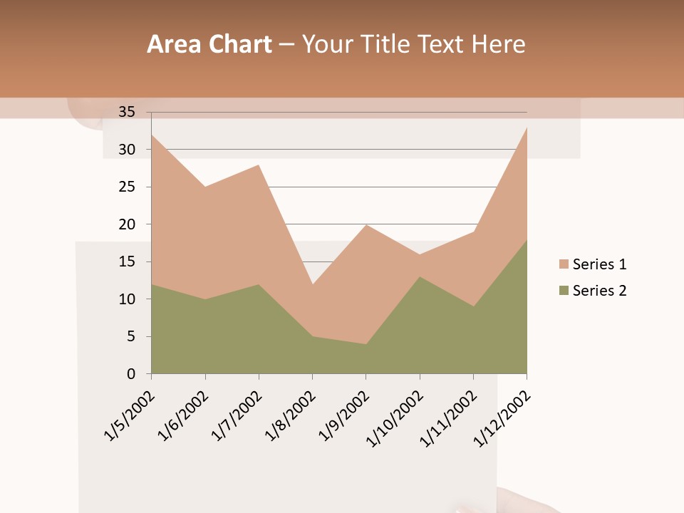 White Copy Space Showing PowerPoint Template