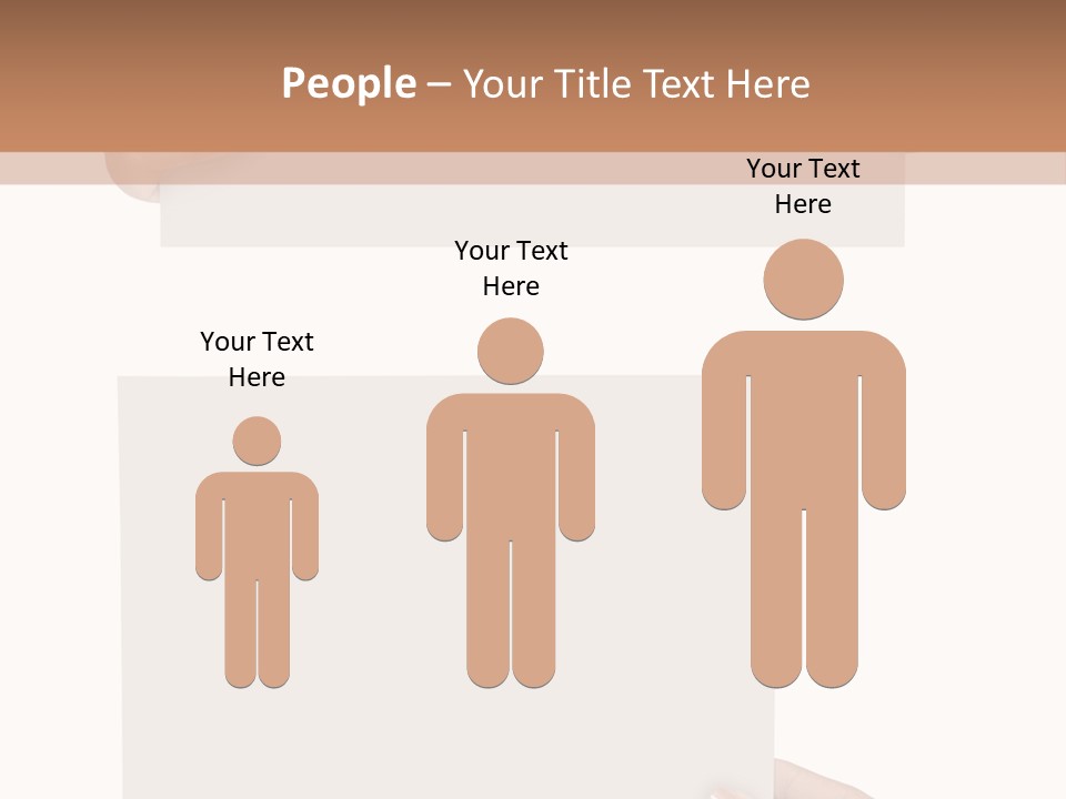 White Copy Space Showing PowerPoint Template