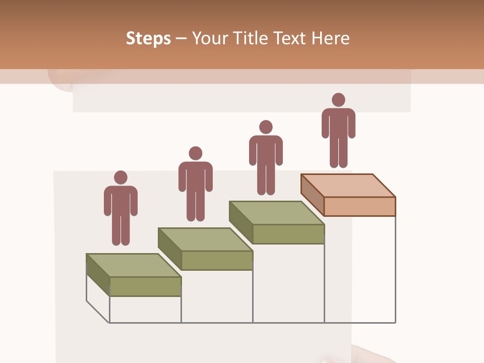 White Copy Space Showing PowerPoint Template