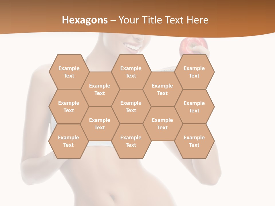Model Nude Bottom PowerPoint Template