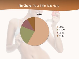 Model Nude Bottom PowerPoint Template