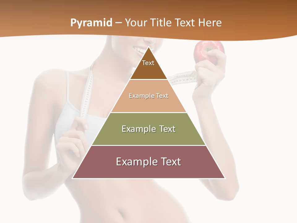 Model Nude Bottom PowerPoint Template