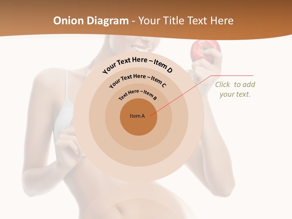Model Nude Bottom PowerPoint Template