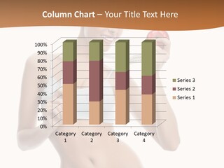 Model Nude Bottom PowerPoint Template