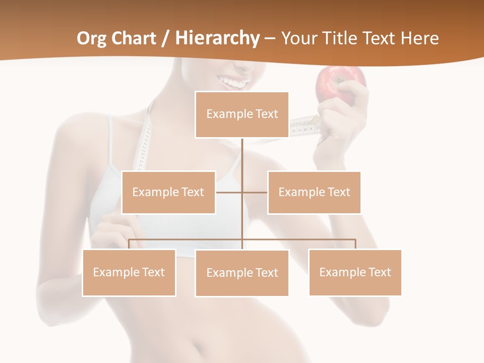 Model Nude Bottom PowerPoint Template