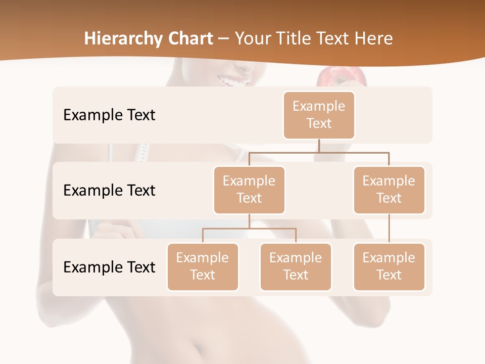 Model Nude Bottom PowerPoint Template