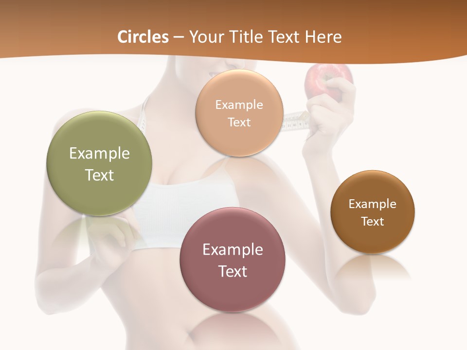 Model Nude Bottom PowerPoint Template