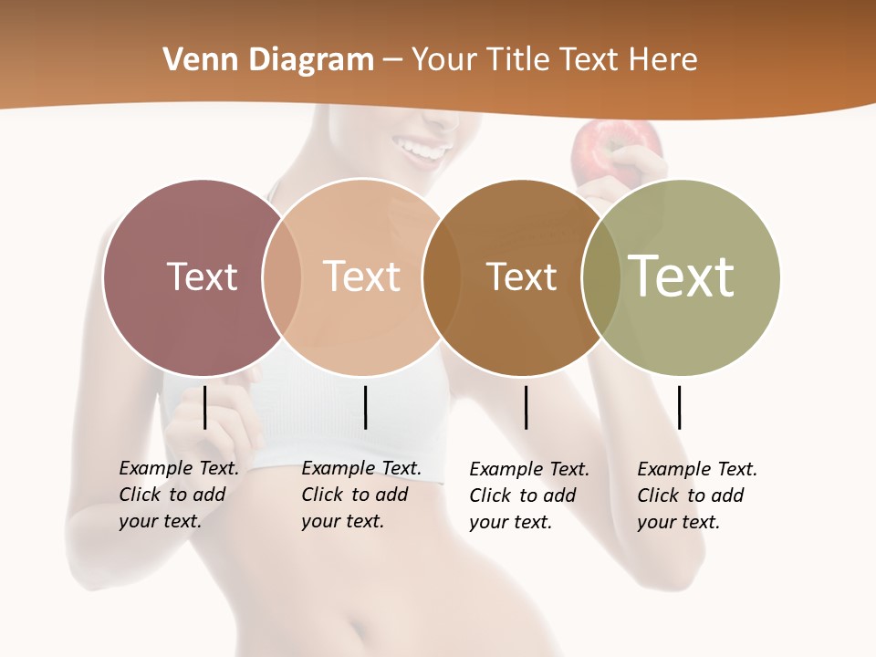 Model Nude Bottom PowerPoint Template