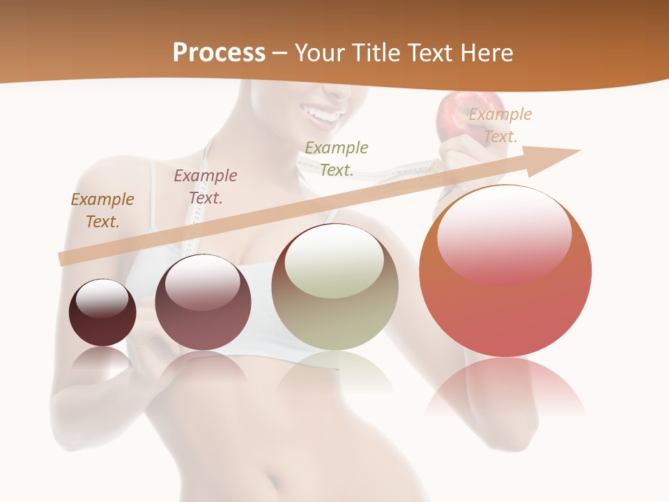 Model Nude Bottom PowerPoint Template