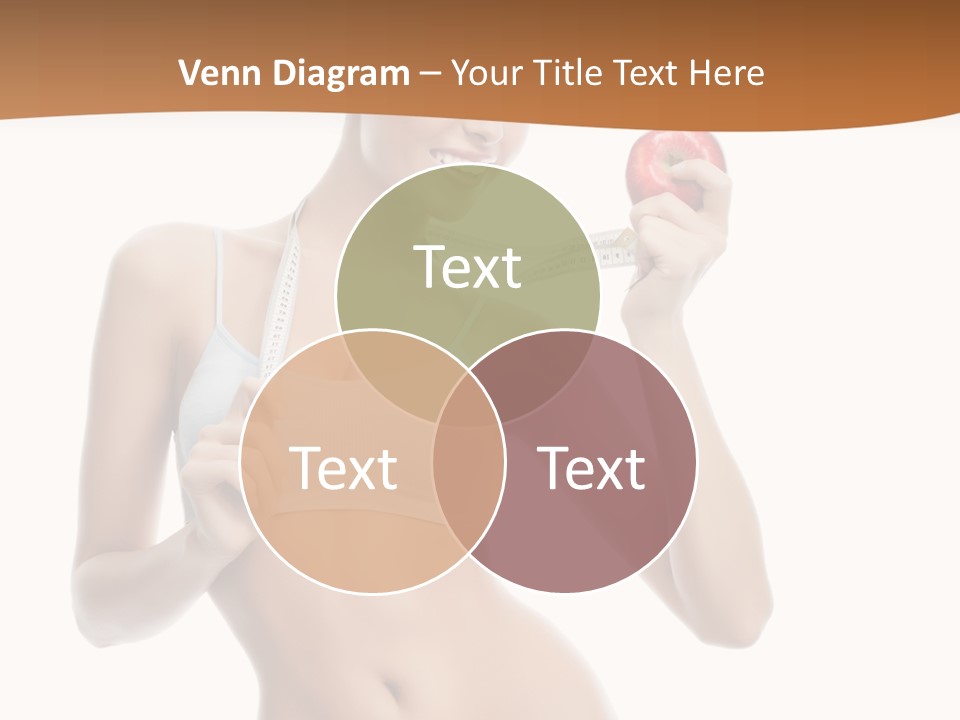 Model Nude Bottom PowerPoint Template
