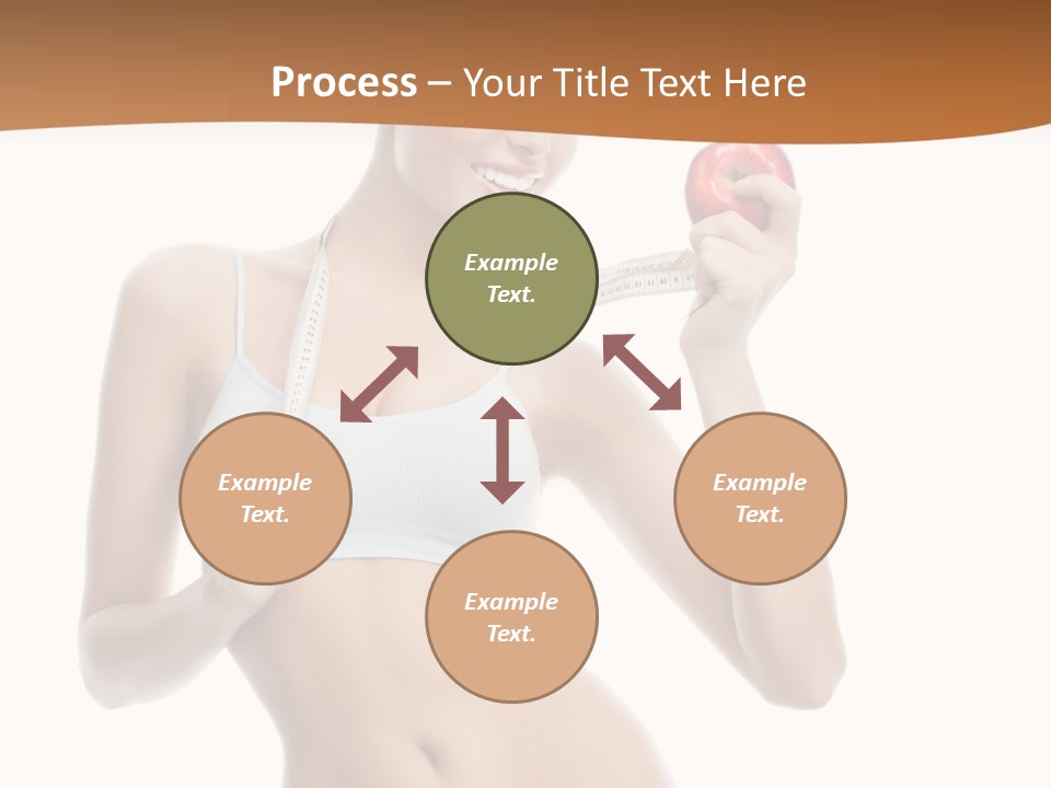Model Nude Bottom PowerPoint Template