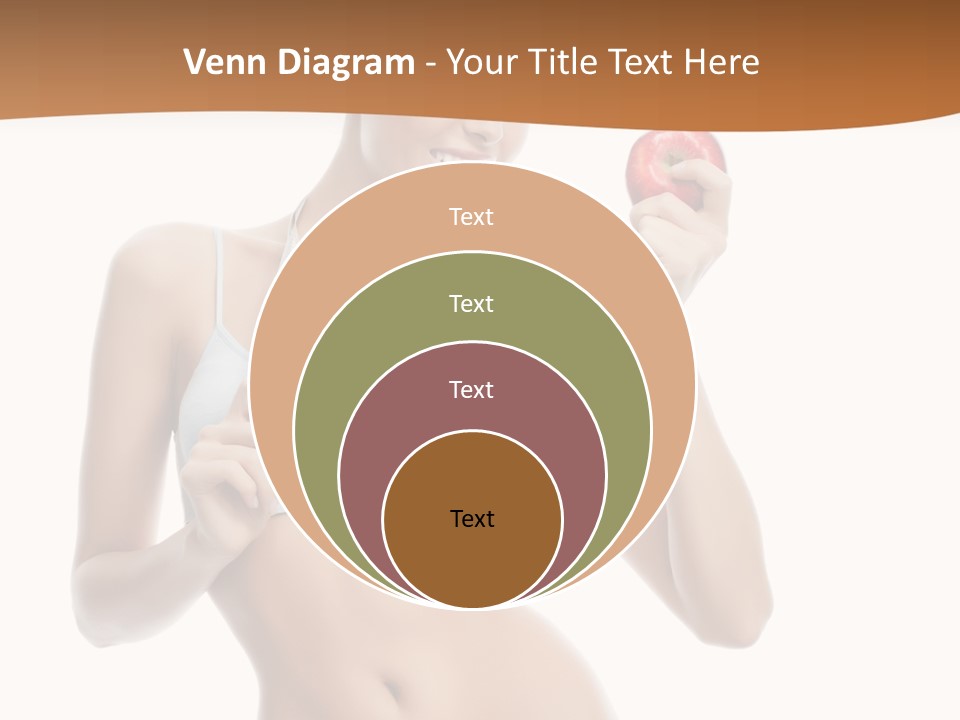 Model Nude Bottom PowerPoint Template