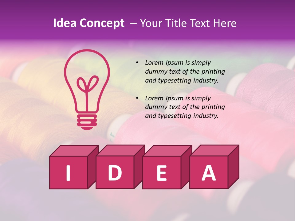 Clothing Object Ilky PowerPoint Template