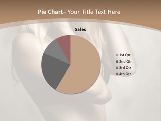 Bra Wearing Make Up PowerPoint Template