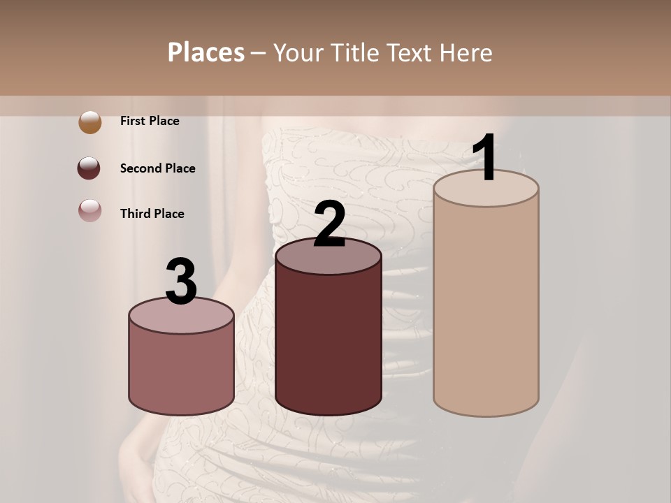 Hairstyle Human Lady PowerPoint Template