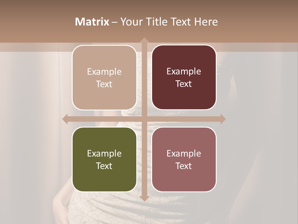 Hairstyle Human Lady PowerPoint Template