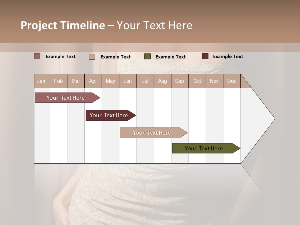 Hairstyle Human Lady PowerPoint Template