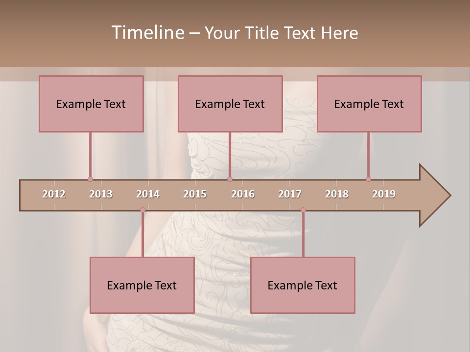 Hairstyle Human Lady PowerPoint Template