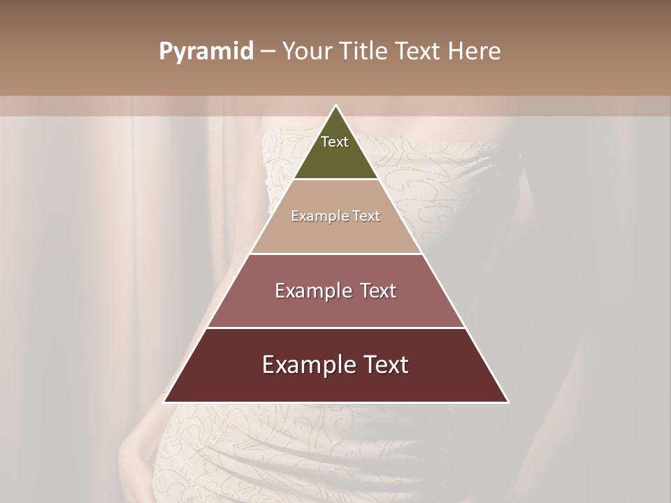 Hairstyle Human Lady PowerPoint Template