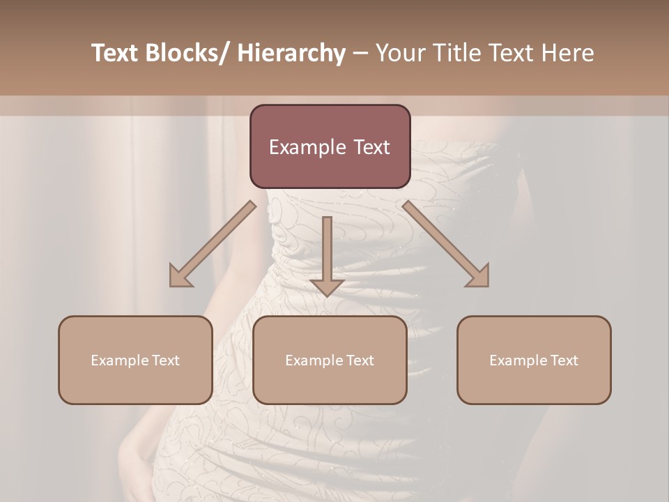 Hairstyle Human Lady PowerPoint Template